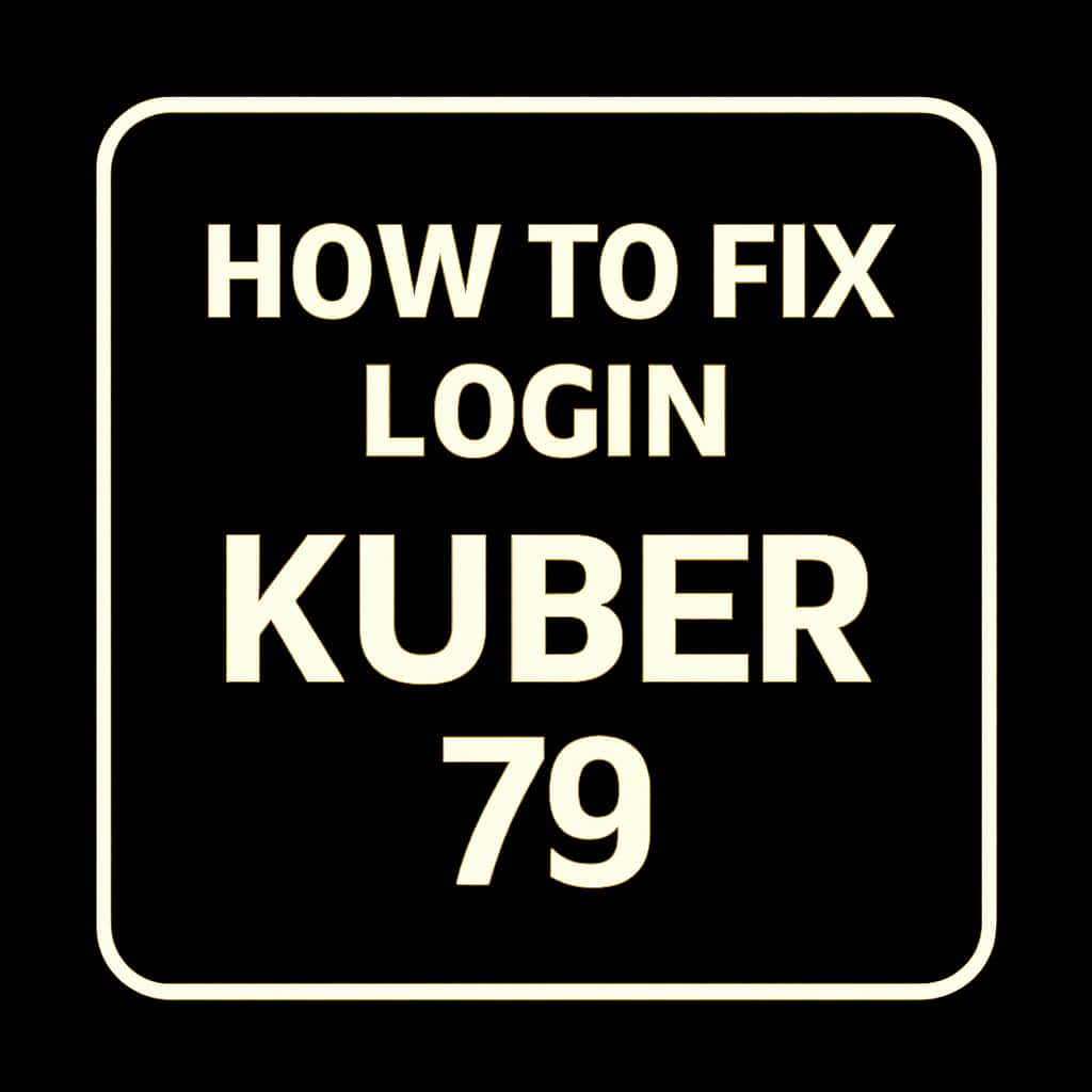 Icon representing Kuber 79 login assistance.