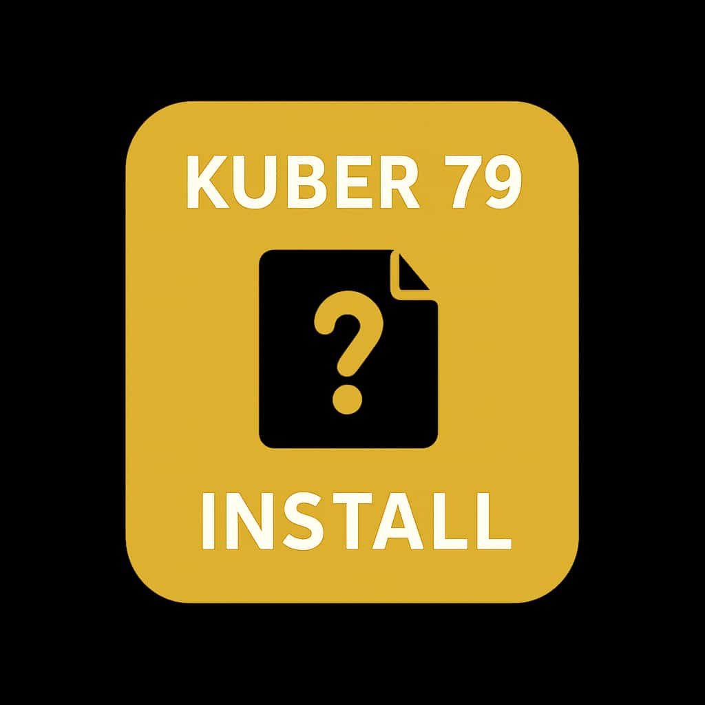 Icon representing Kuber 79 installation guide.