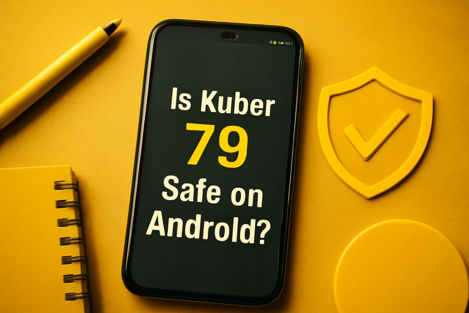 Information scene reflecting the safety of Kuber 79 on Android.