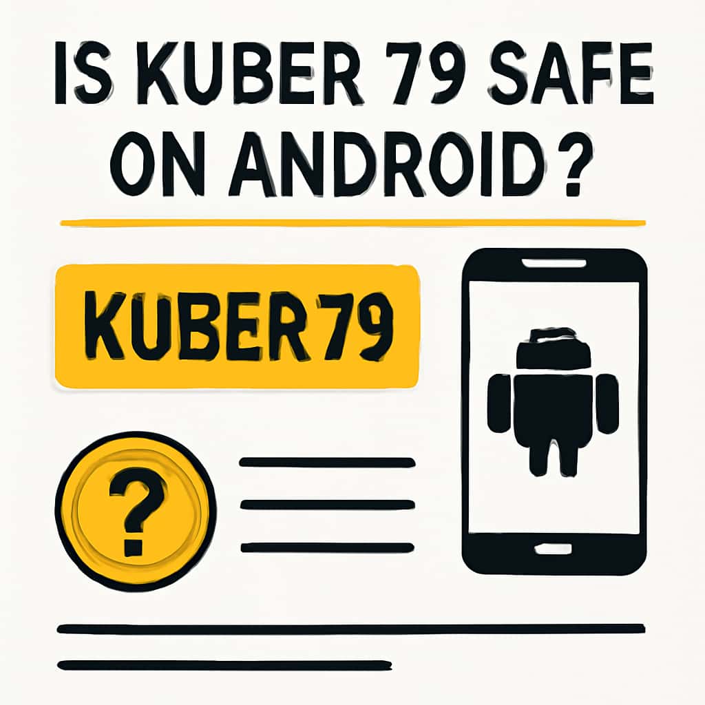 Diagram illustrating safety measures for Kuber 79 on Android.