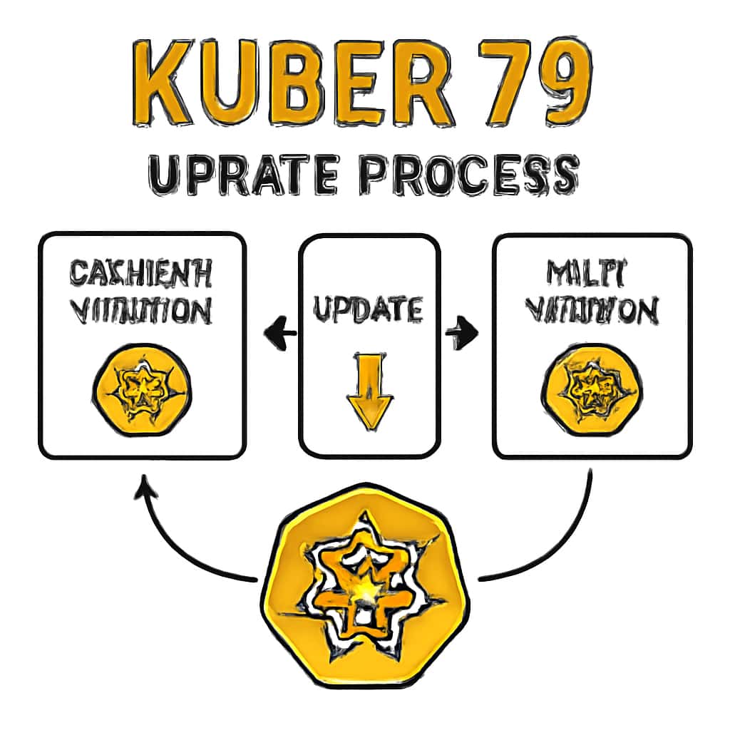 Diagram illustrating Kuber 79 Update Process.